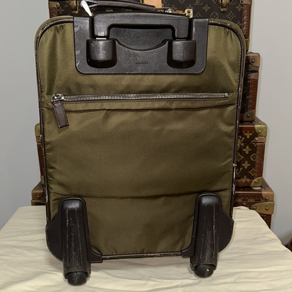 Prada tessuto nylon trolly rolling carryon suitcase travel weekender bag - Picture 3 of 16